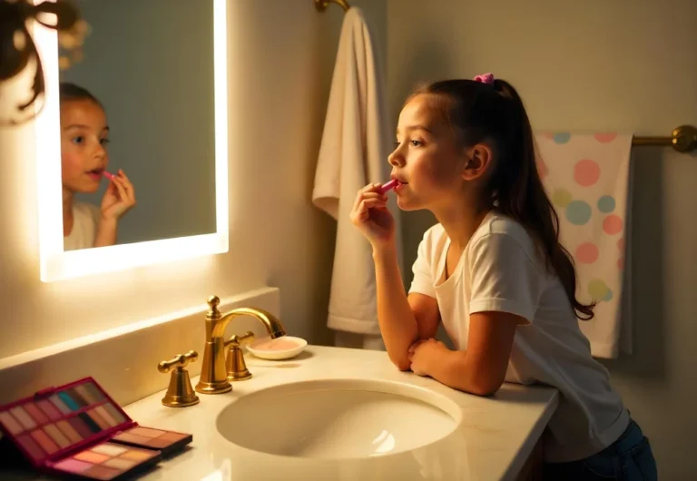 make up vanity mirror with lights