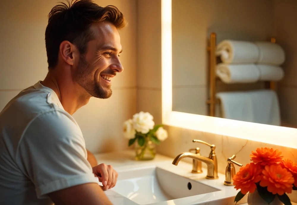 wall mounted vanity mirror