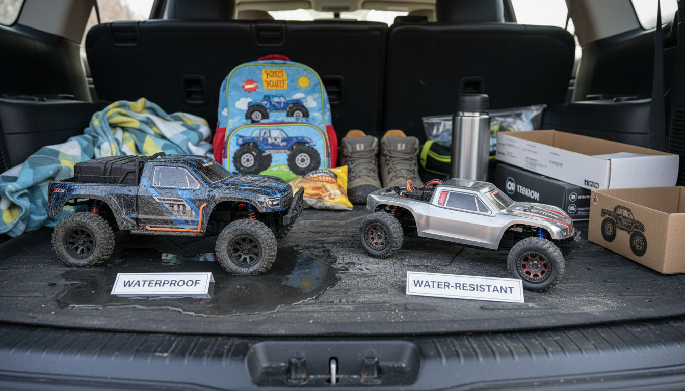 RC Off-Road Cars: Waterproof vs Water-Resistant