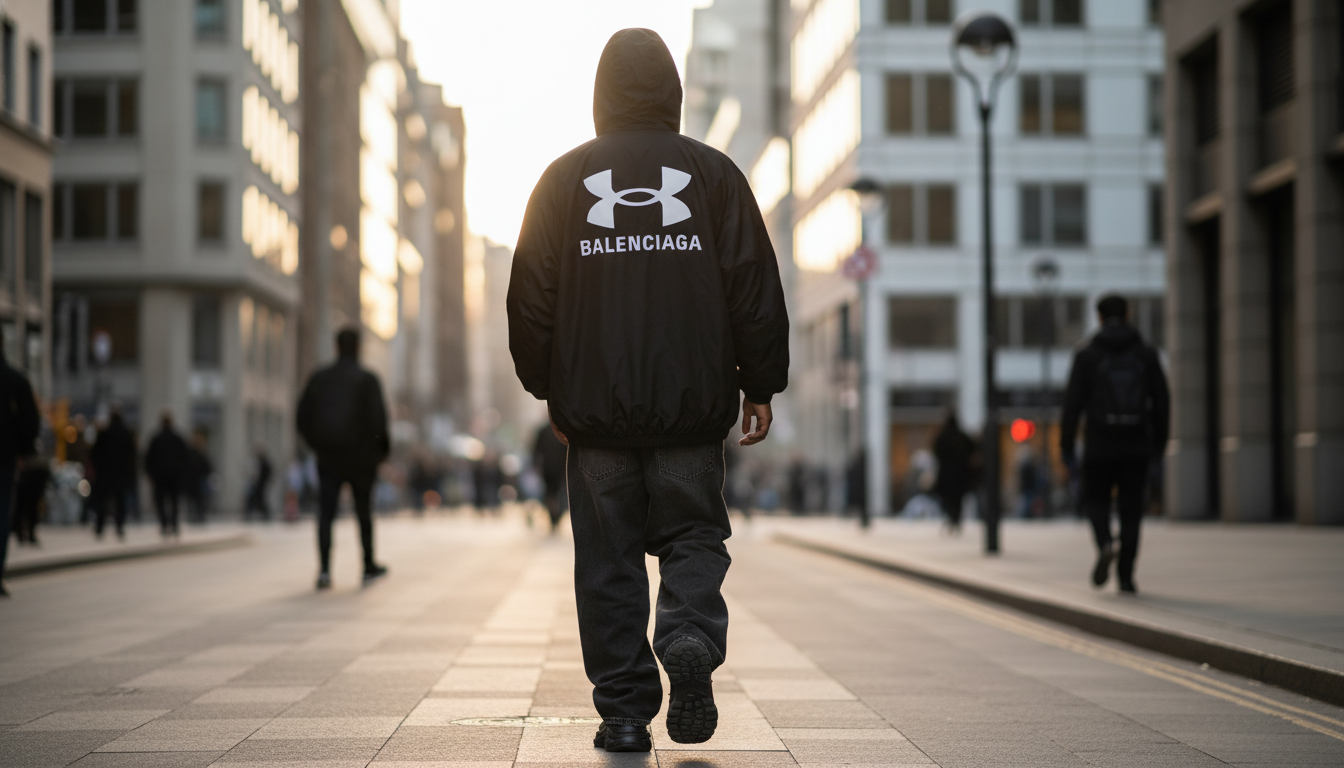 How to Style a Balenciaga Oversized Monochrome Hoodie