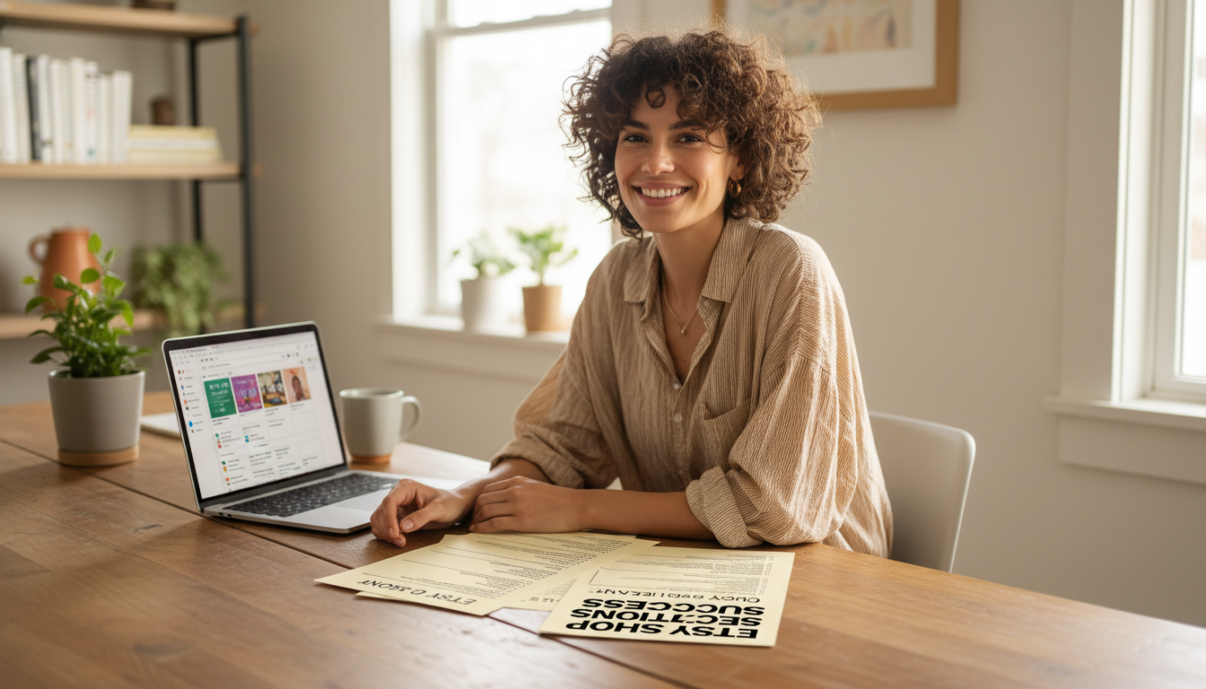 Etsy Shop Sections Checklist to Organize & Boost Sales