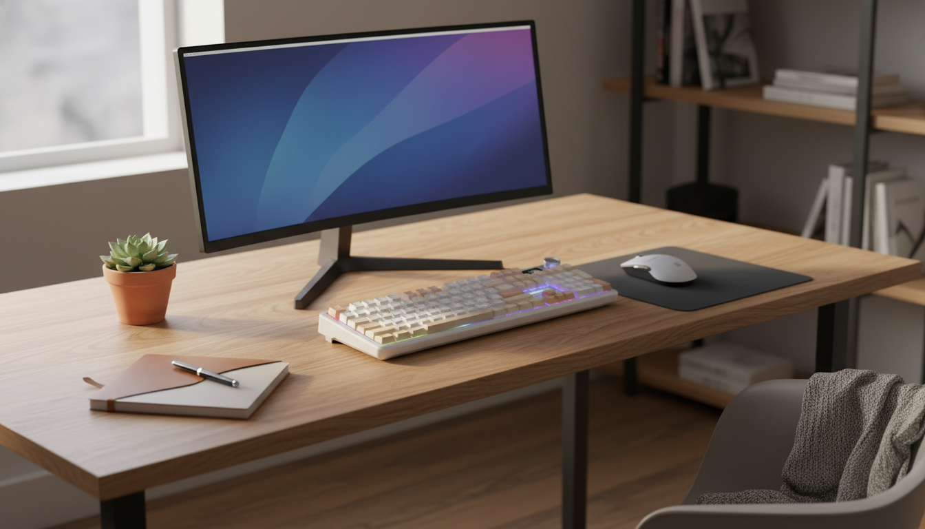 Full-Size Wireless Mechanical Keyboards: RGB, Hot-Swap