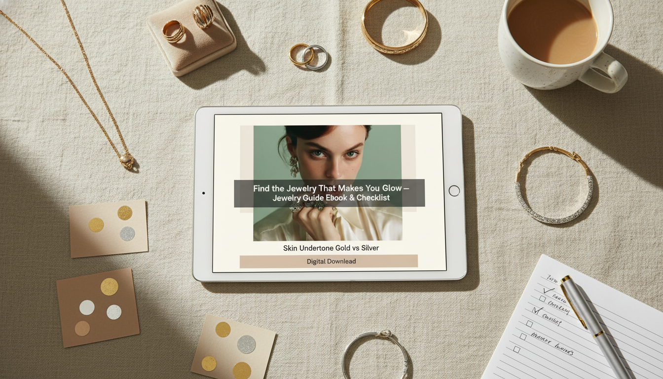 Gold vs. Silver Jewelry: Find Your Undertone Glow