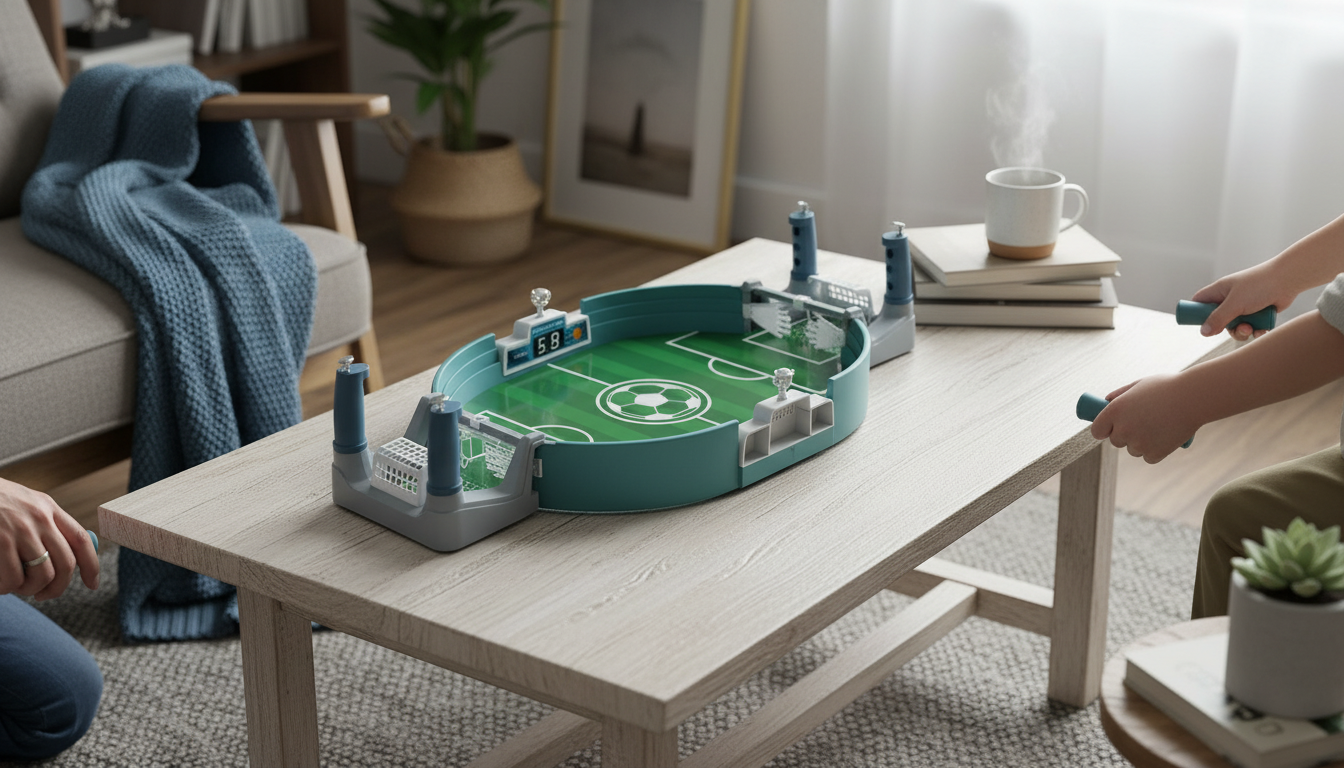 Mini Foosball Tabletop Soccer Game Guide for Small Spaces