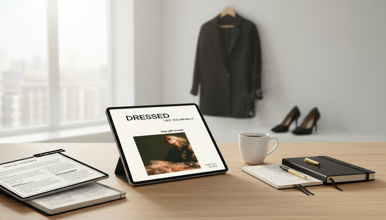 Power Dressing: A Simple Authority Uniform That Feels Like You