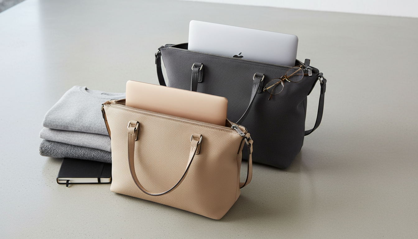Calvin Klein Zip Tote: 13" vs 15" Laptop Fit Guide